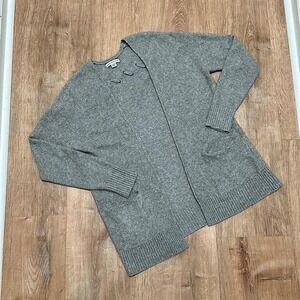 AMERICAN EAGLE | Gray Stitch Cardigan